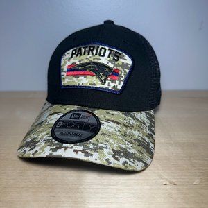New England Patriots Baseball Hat Cap Salute To Service Snapback New Era Black